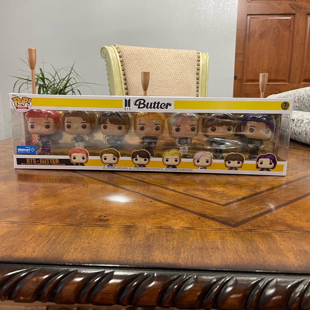 Funko Pop!
BTS edition
BTS BUTTER